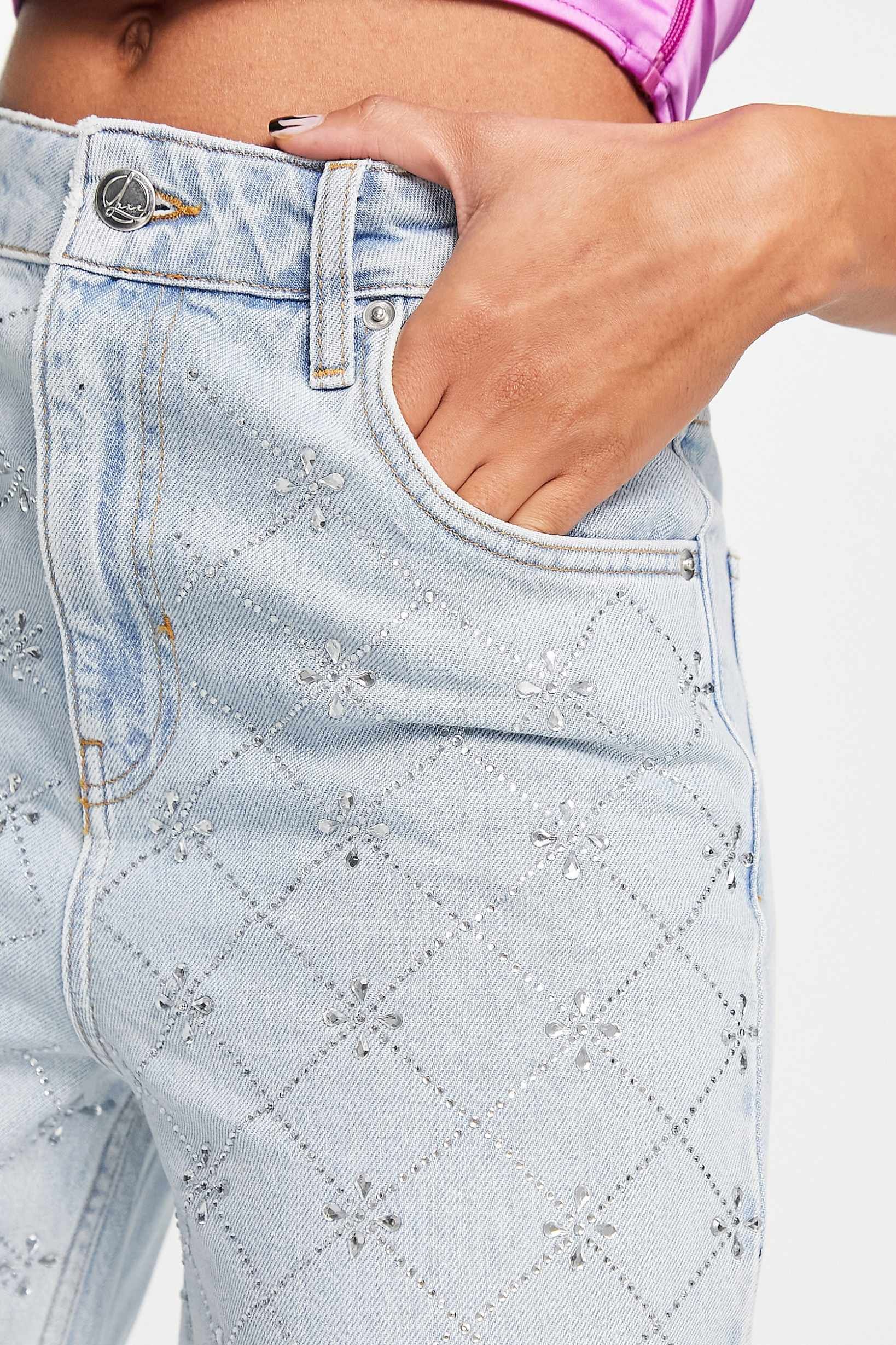 Dazzle Dream High Rise Wide Leg Jeans - Image 6