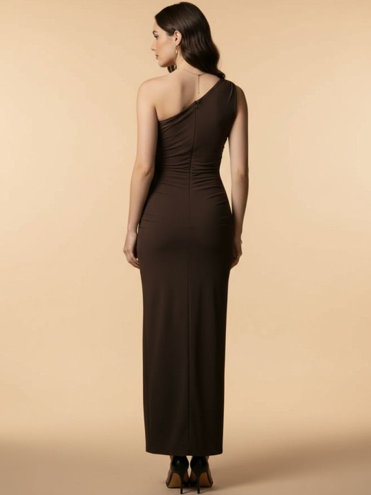 Trendy Coffee Bodycon - Image 2